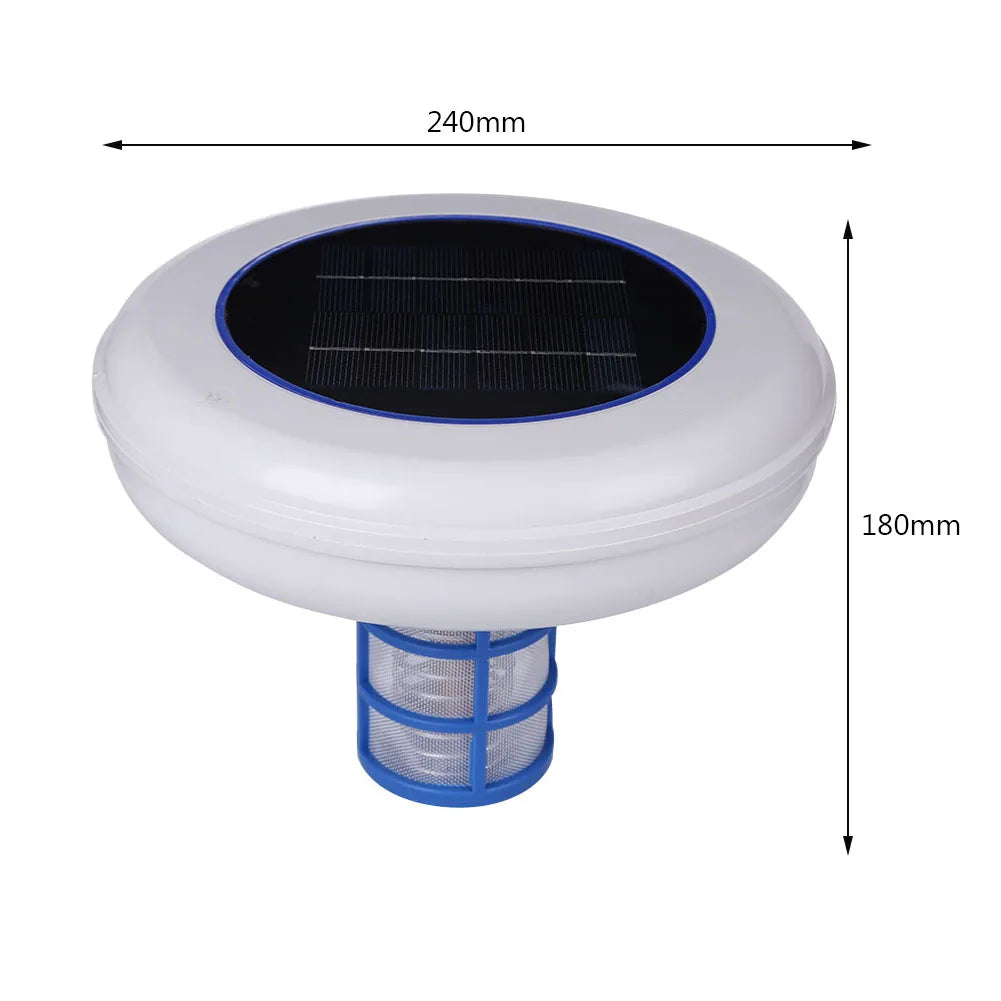 Swimming Pool Water Purifier Solar Pool Ionizer Copper Plastic Liquid Purifier for Outdoor Hot Tubs