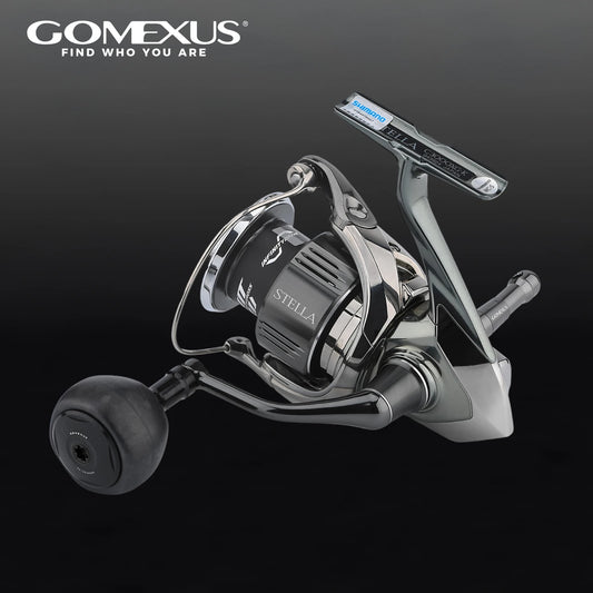 Gomexus Carbon Reel Power Knob 38mm for Shimano Spheros SW 3000 4000 Stradic FL Ultegra FB Sustain Stella FJ 1000 to 5000