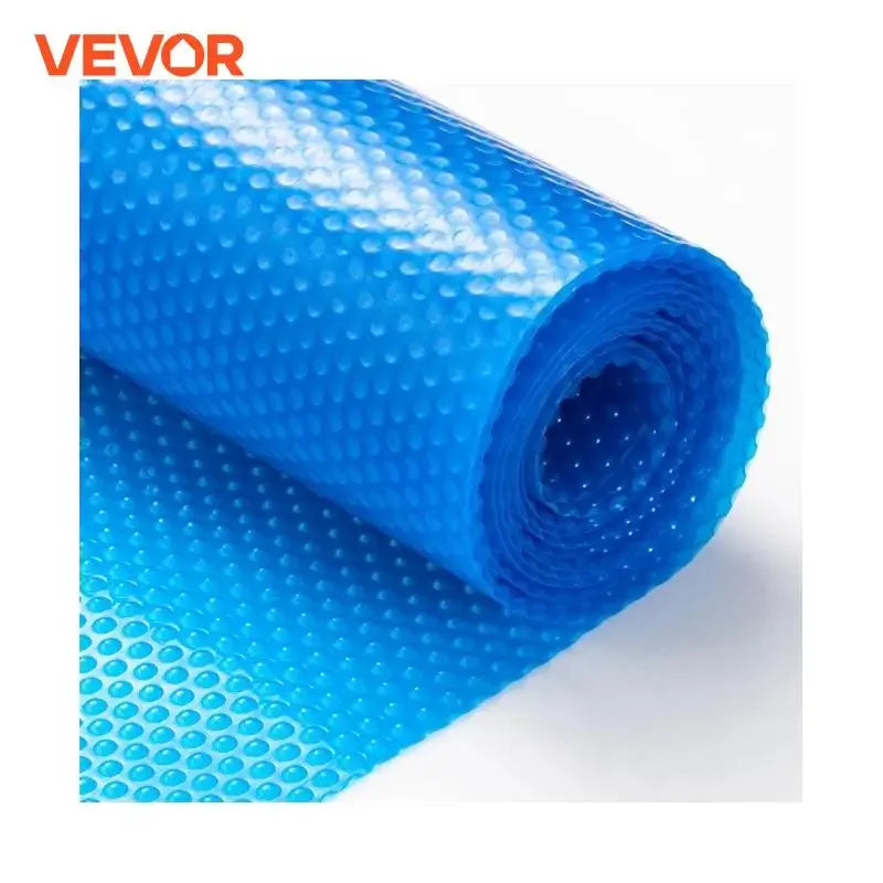 VEVOR Solar Pool Cover Rectangle Solar Blanket for Inground and Above Ground Swimming Pools 12 Mil PE Solar Heating Cover