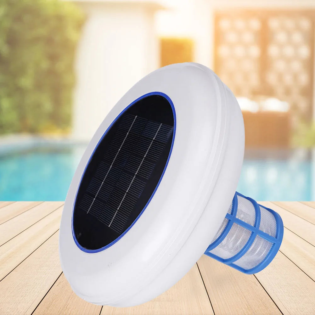 Swimming Pool Water Purifier Solar Pool Ionizer Copper Plastic Liquid Purifier for Outdoor Hot Tubs