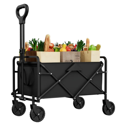 Foldable Garden Wagon Cart for Outdoor Adventures and Shopping