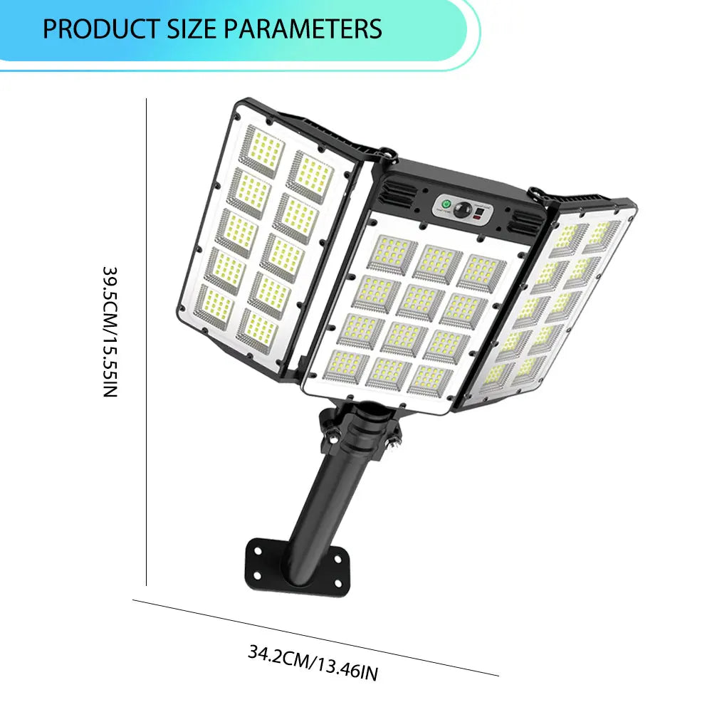 LED Solar Motion Sensor Flood Lights for Outdoor Use